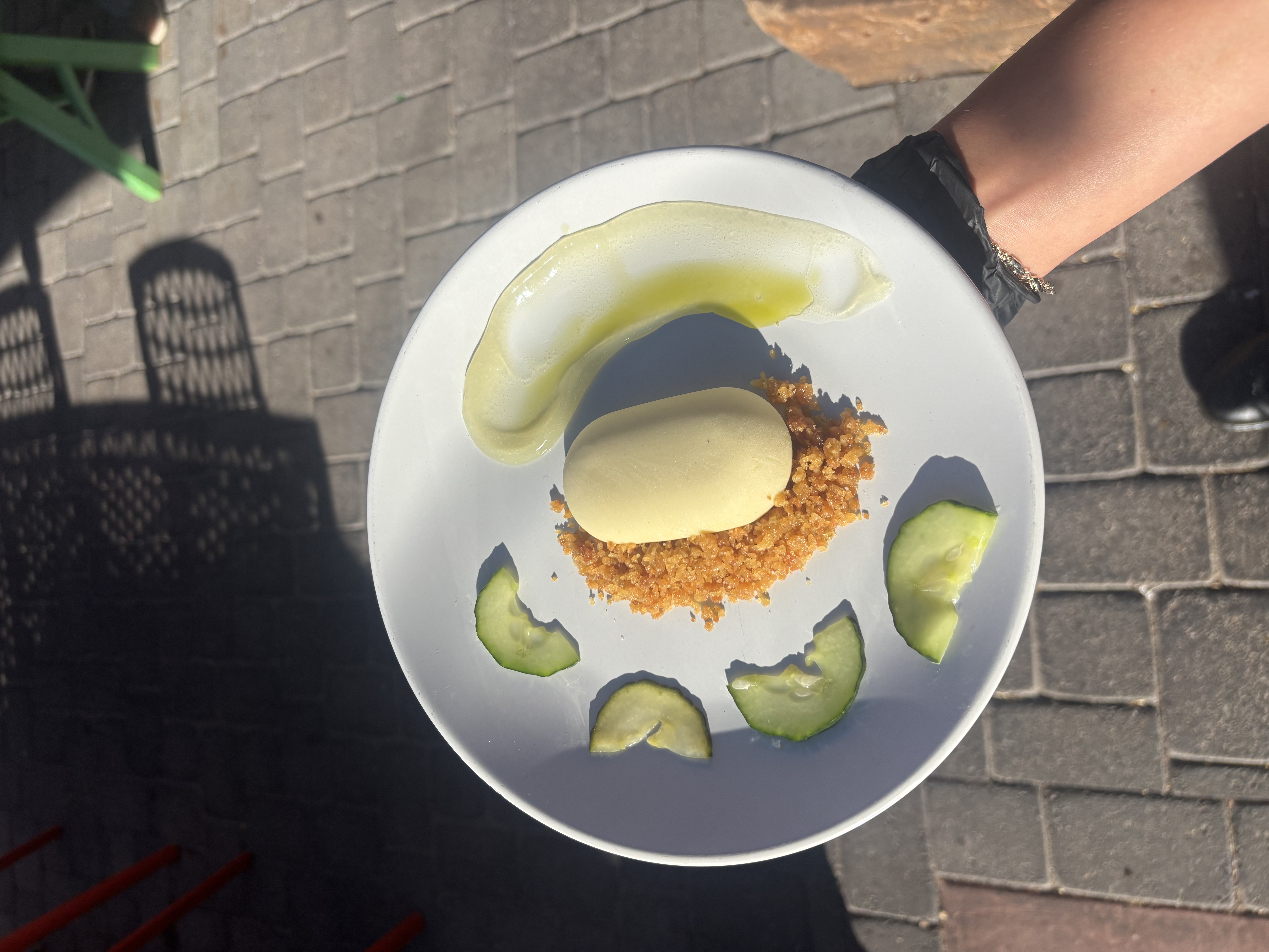 Coconut Sage Lime Custard