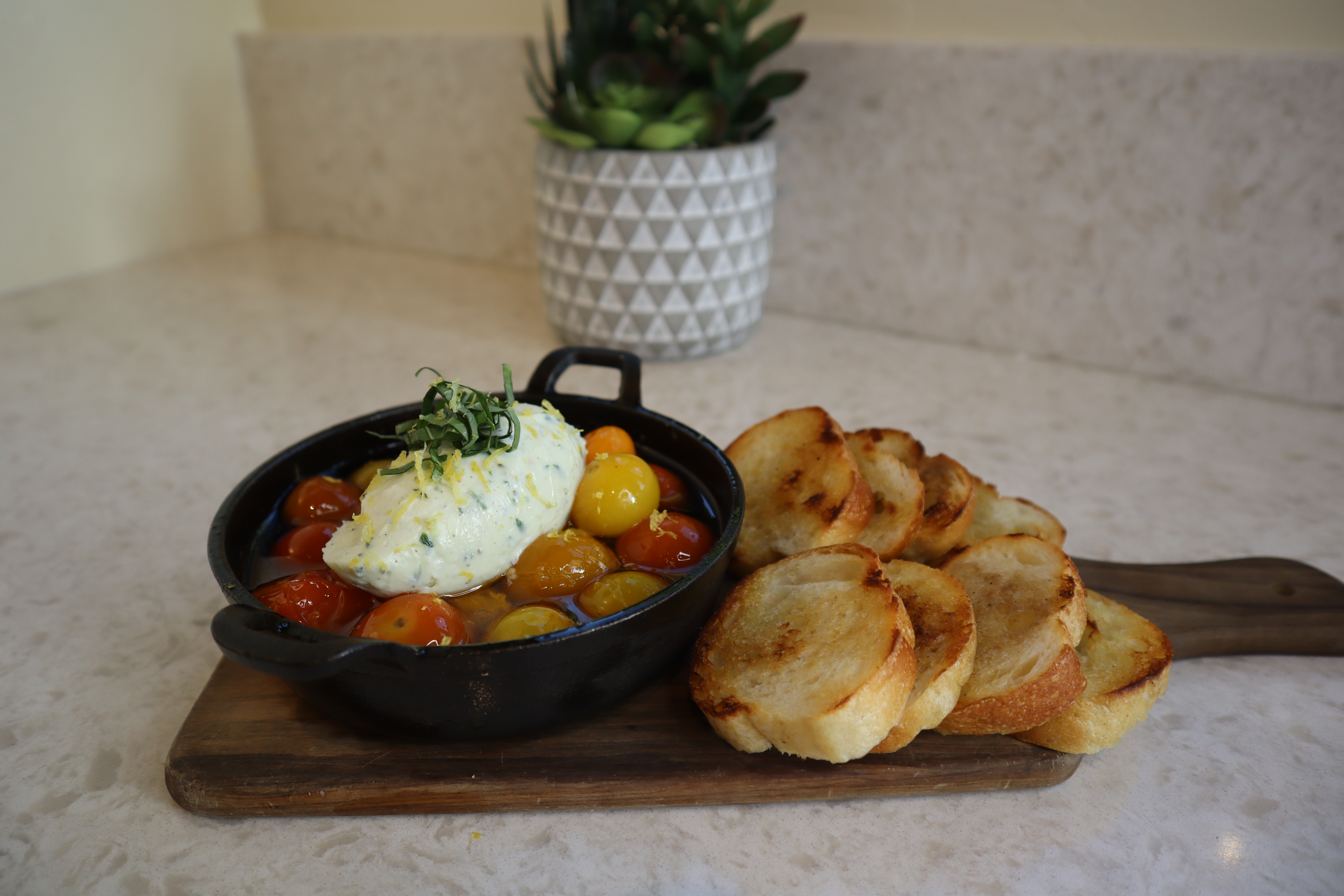 Tomato Confit Skillet